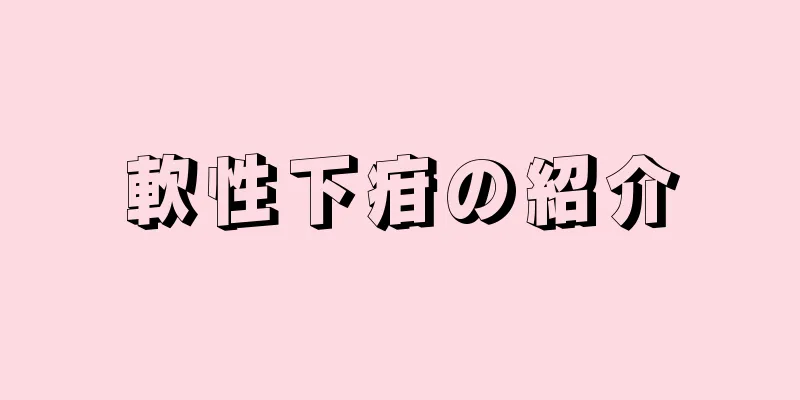 軟性下疳の紹介