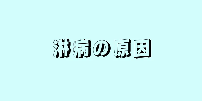 淋病の原因