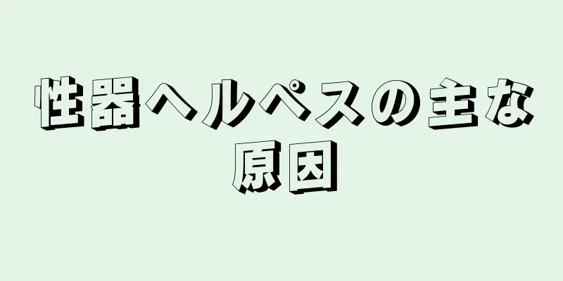 性器ヘルペスの主な原因