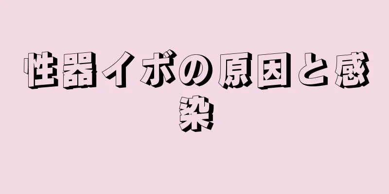 性器イボの原因と感染