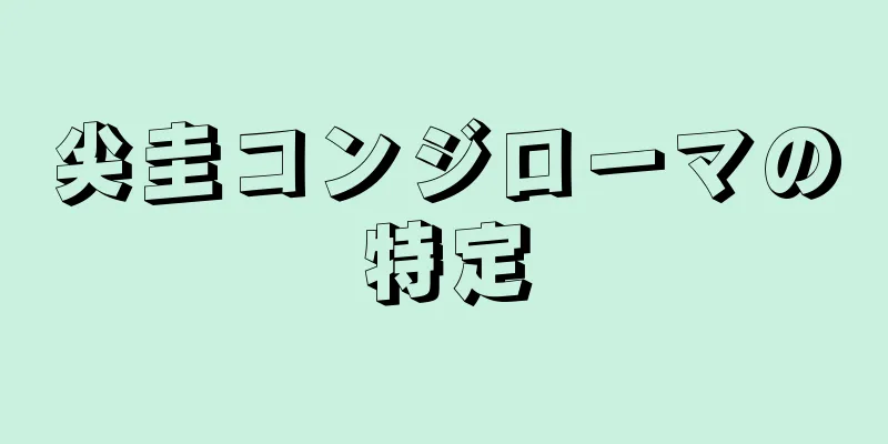 尖圭コンジローマの特定