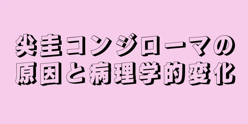 尖圭コンジローマの原因と病理学的変化