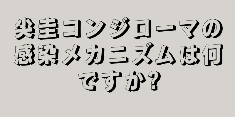 尖圭コンジローマの感染メカニズムは何ですか?