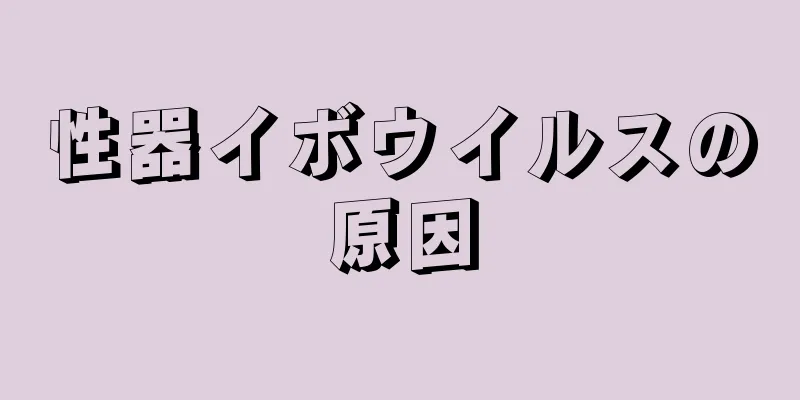 性器イボウイルスの原因