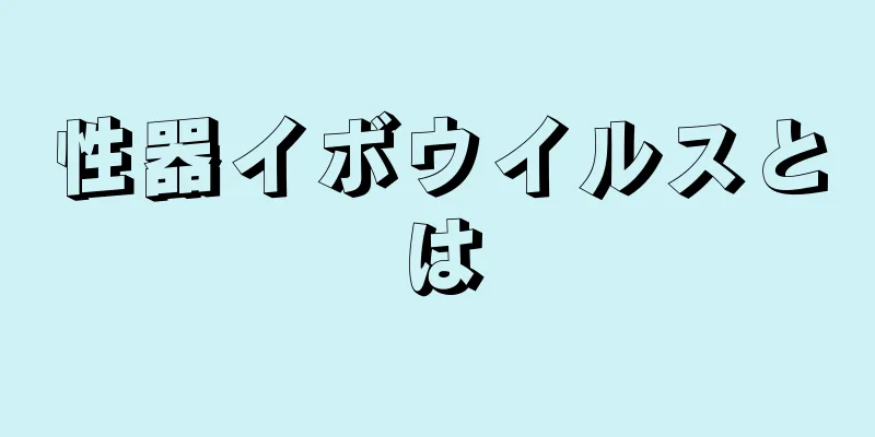 性器イボウイルスとは