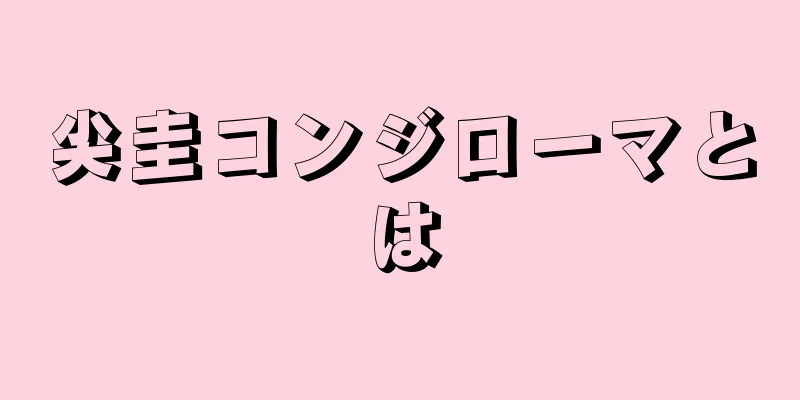 尖圭コンジローマとは